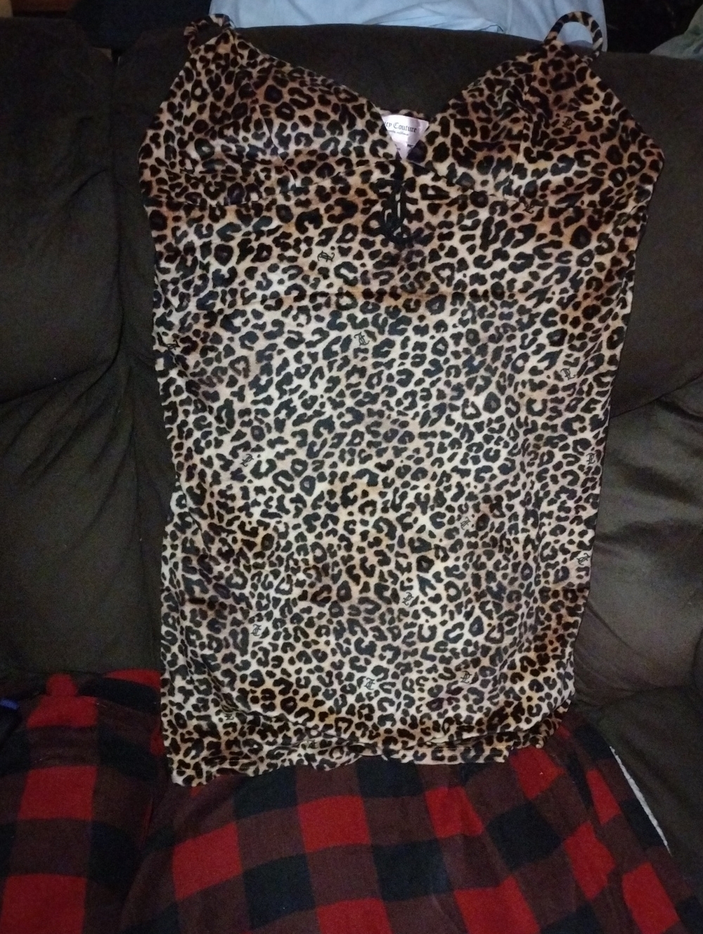 Juicy Couture Leopard Print Sleep Dress